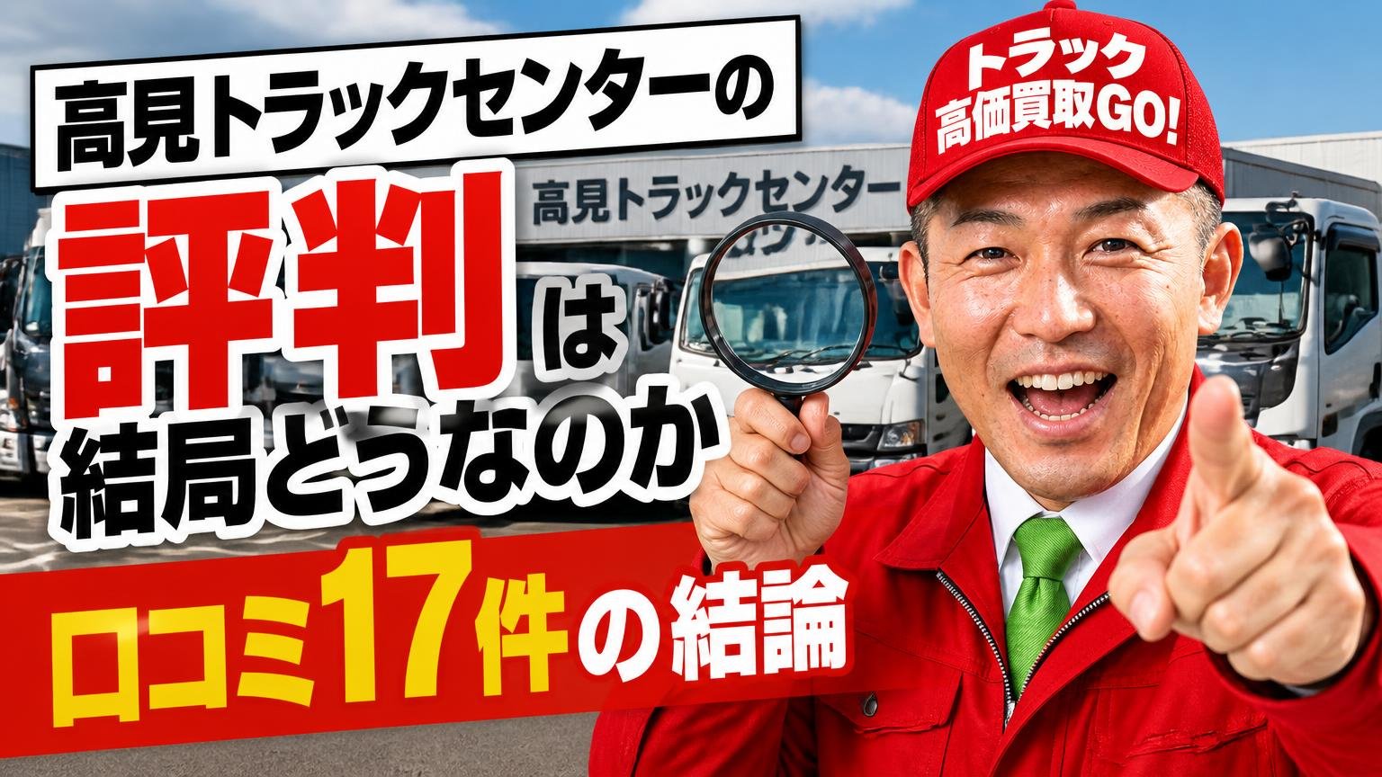 高見トラックセンターの評判は結局どうなのか【口コミ17件の結論】