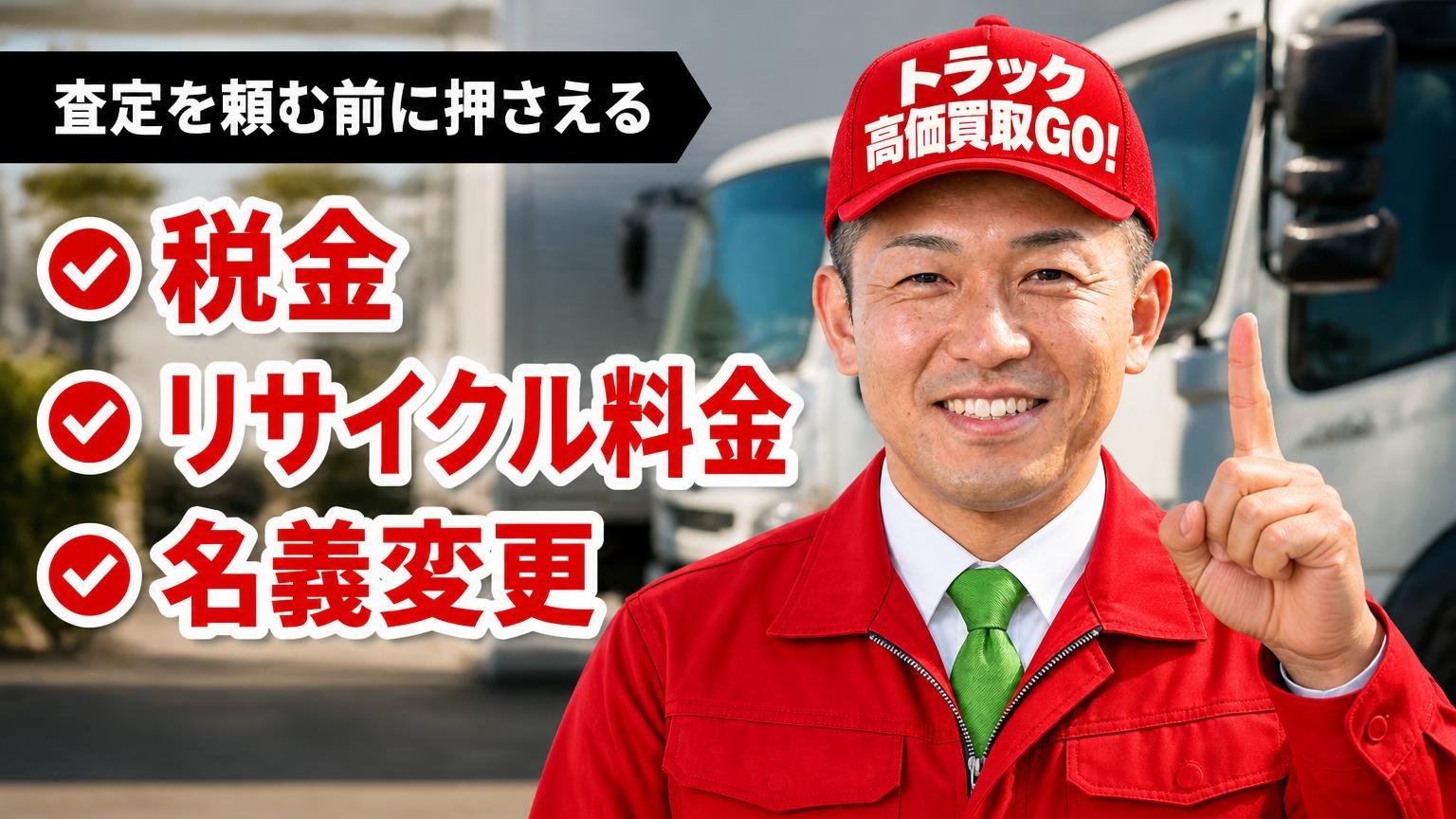 査定を頼む前に押さえる、税金・リサイクル料金・名義変更