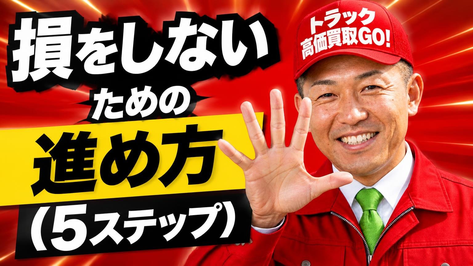 損をしないための進め方(5ステップ)