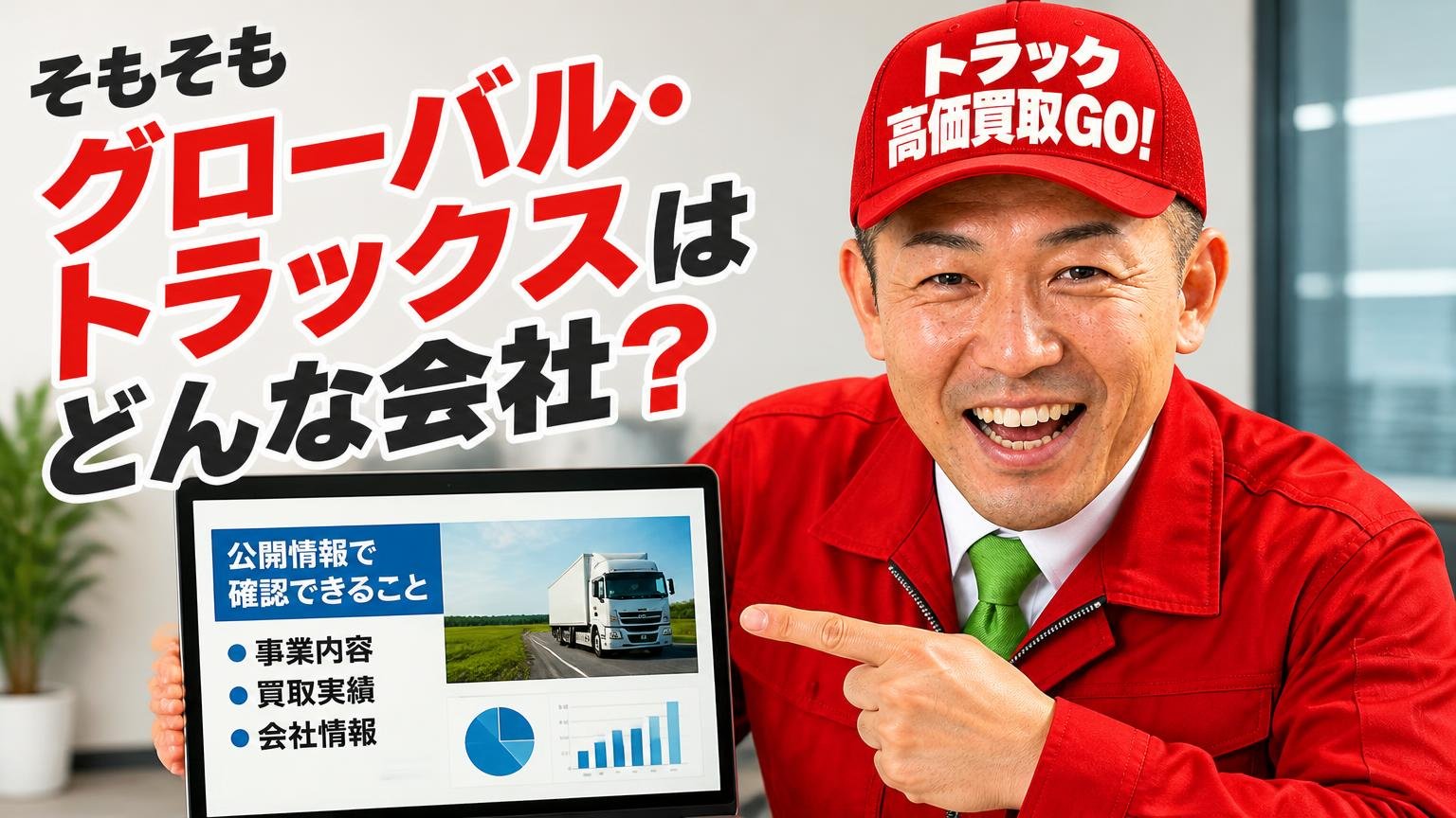 そもそもグローバル・トラックスはどんな会社?公開情報で確認できること