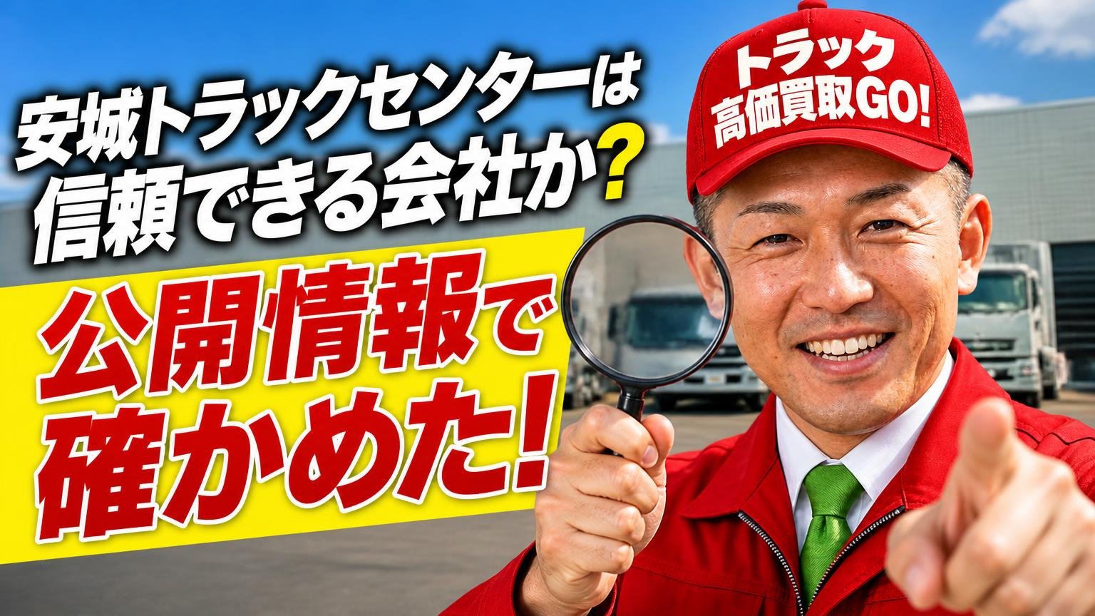 安城トラックセンターは信頼できる会社か？公開情報で確かめた