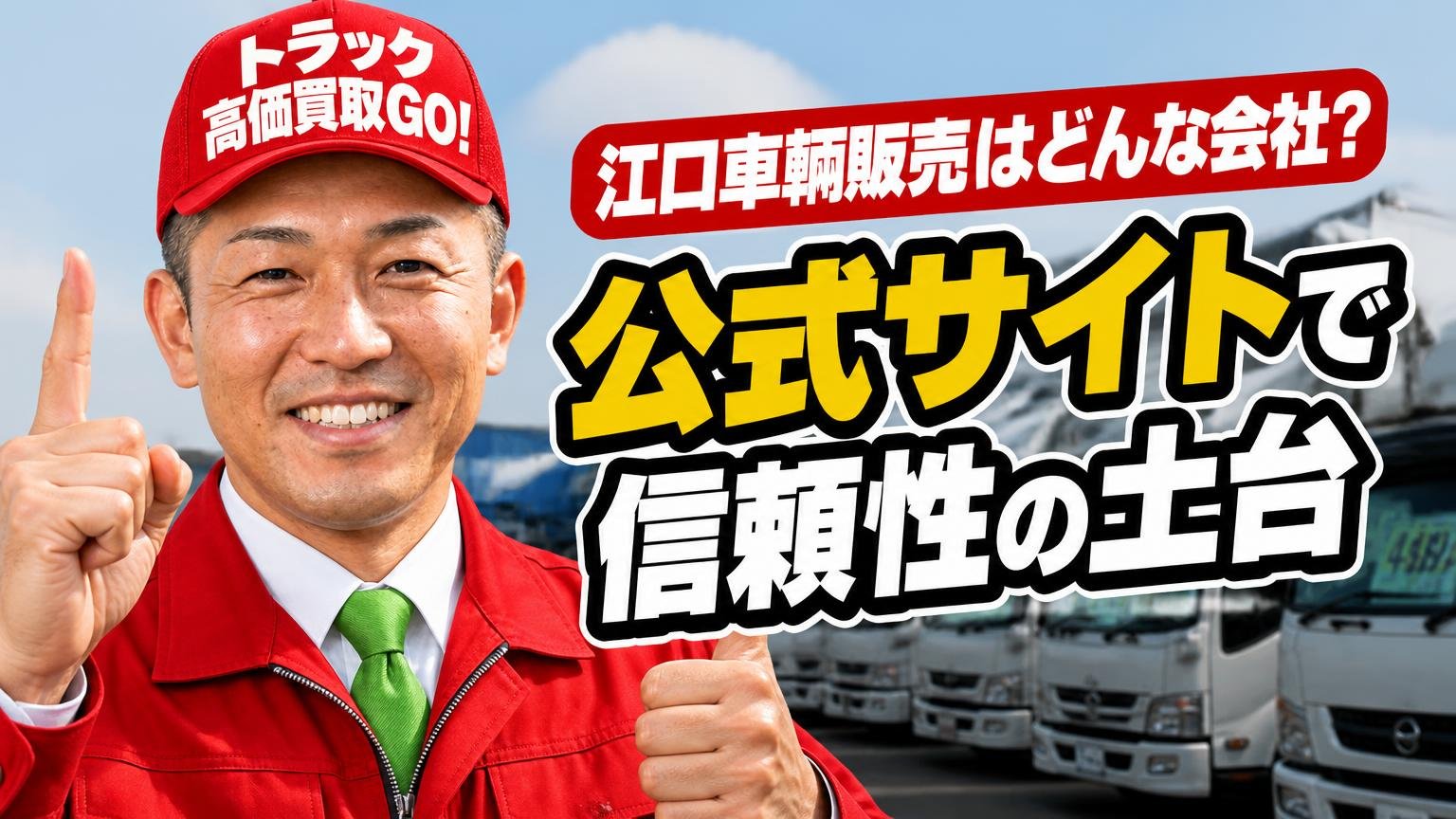 江口車輌販売はどんな会社？公式サイトで確認できる信頼性の土台