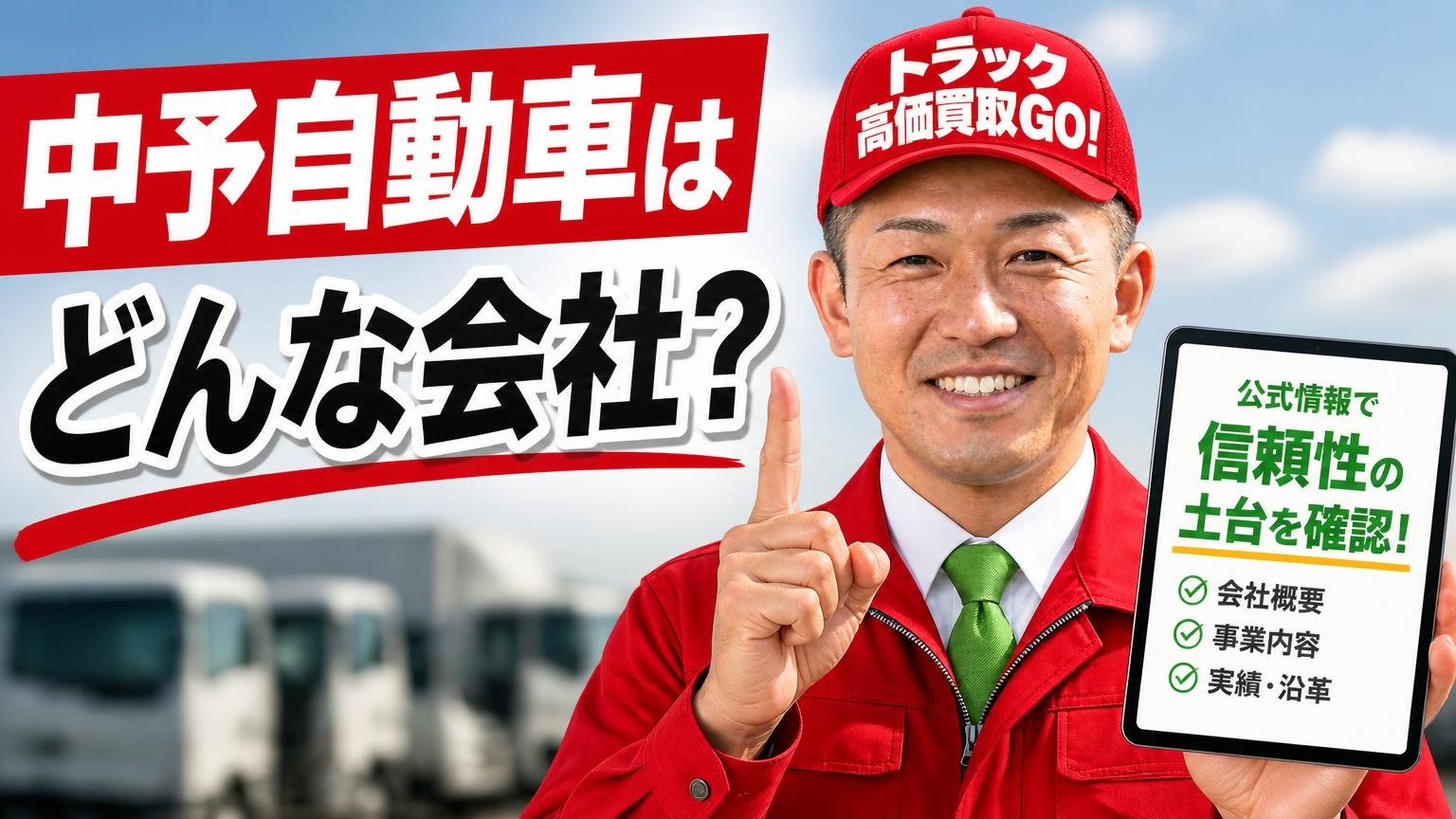 中予自動車はどんな会社?公式情報で信頼性の土台を確認する