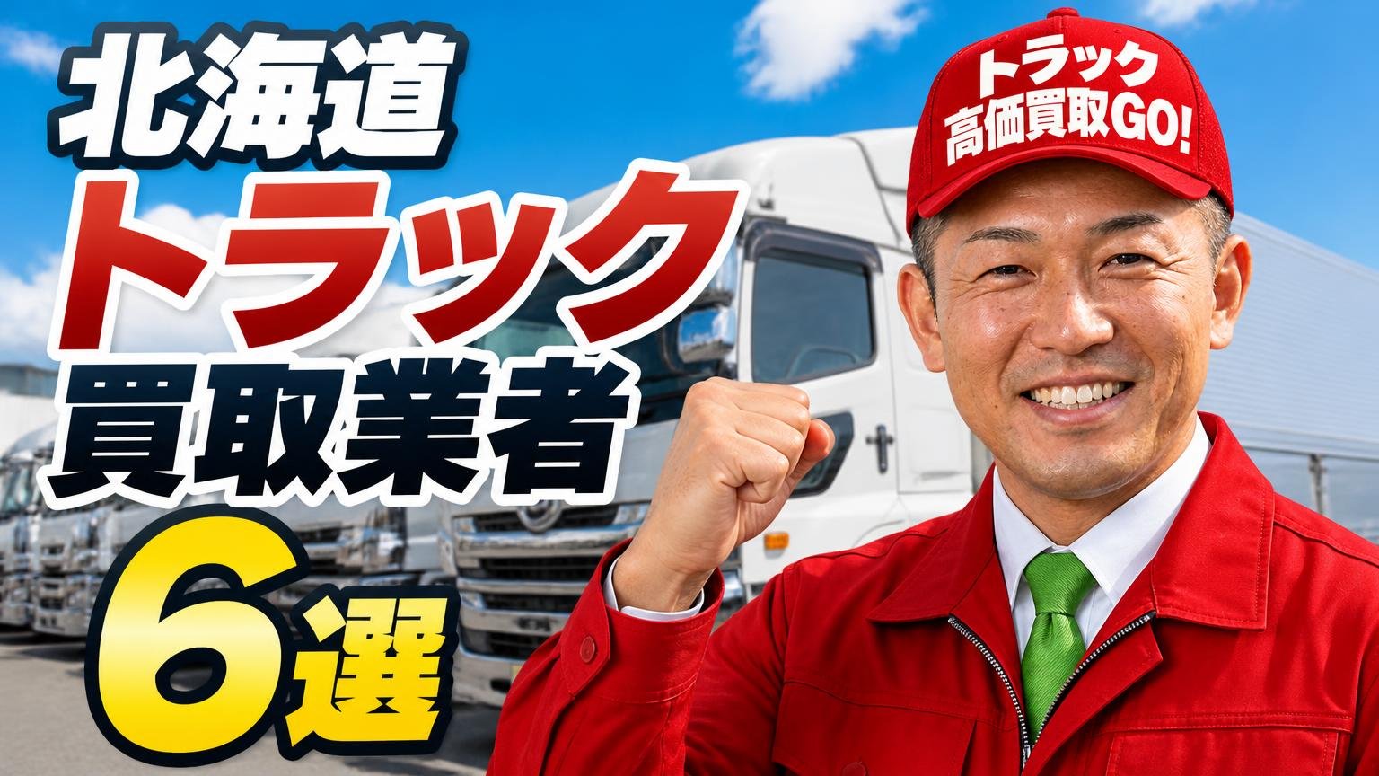 北海道トラック買取業者おすすめ6選