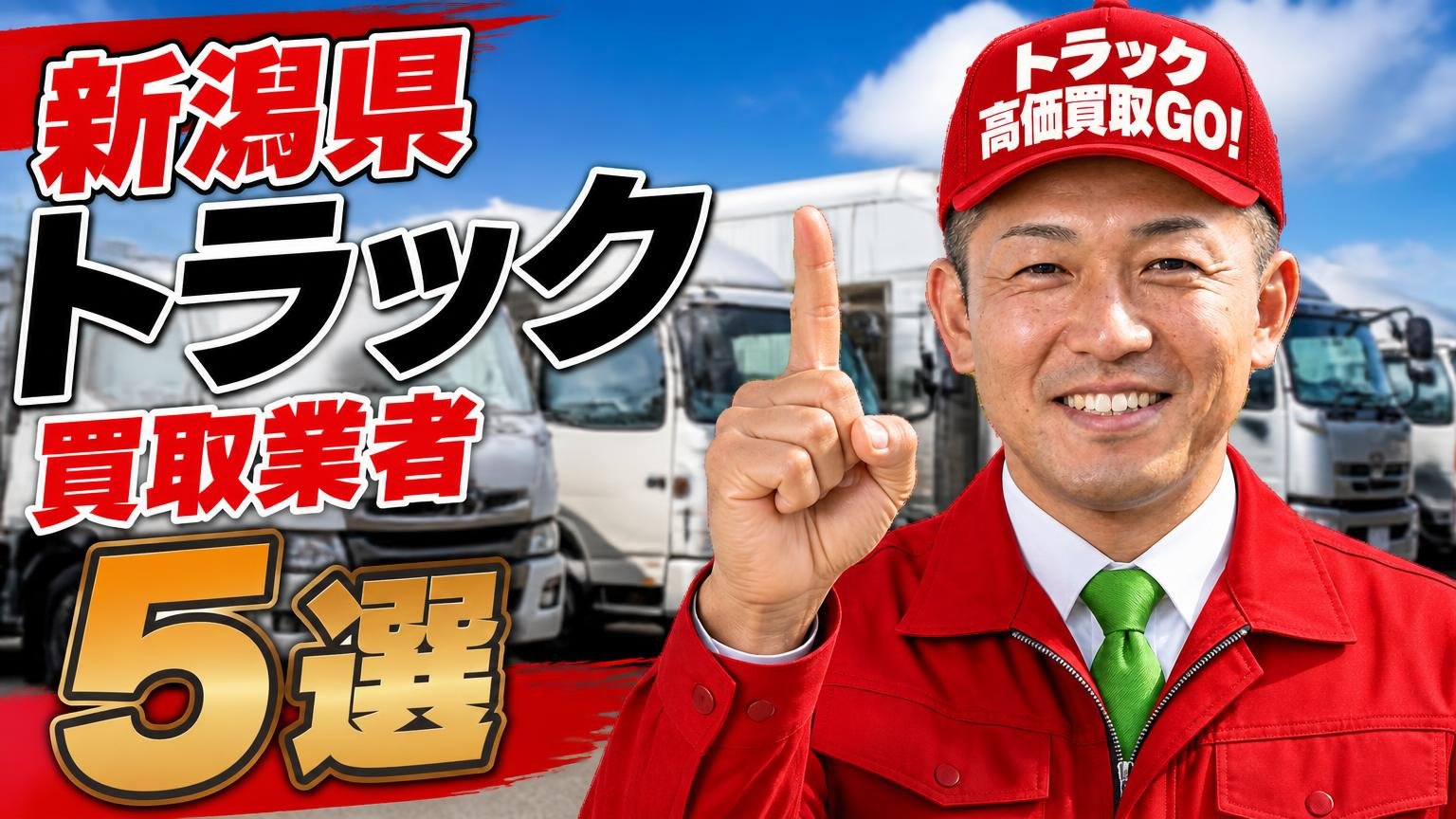 新潟県トラック買取業者おすすめ5選