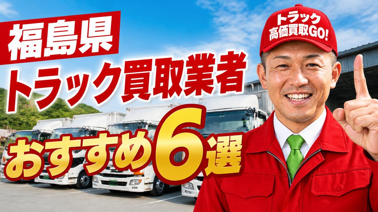 福島県トラック買取業者おすすめ6選