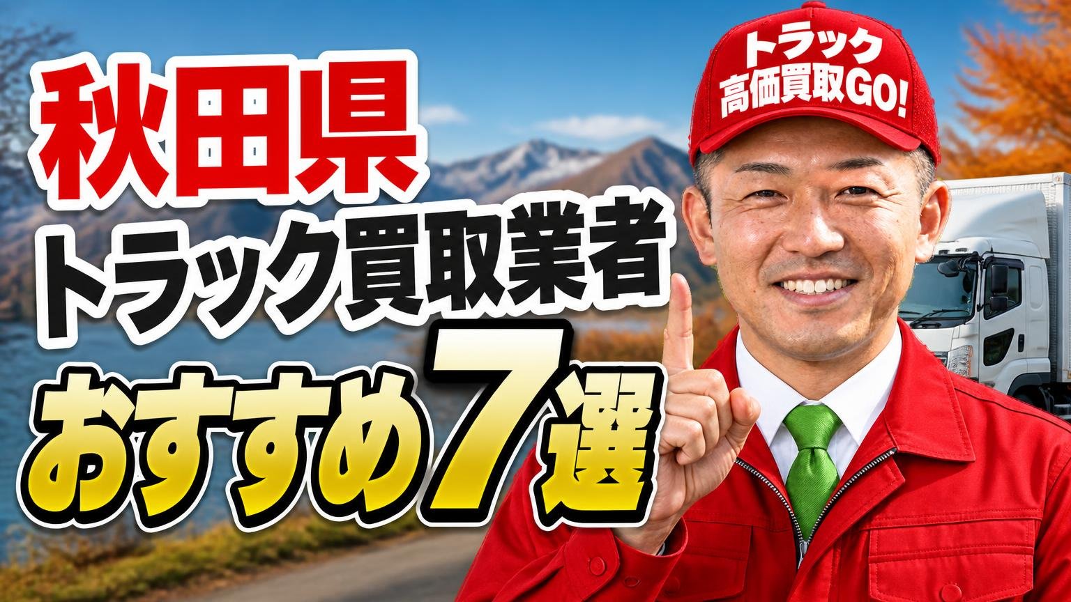 秋田県トラック買取業者おすすめ7選