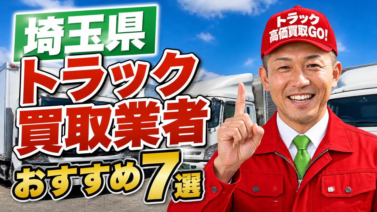 埼玉県トラック買取業者おすすめ7選