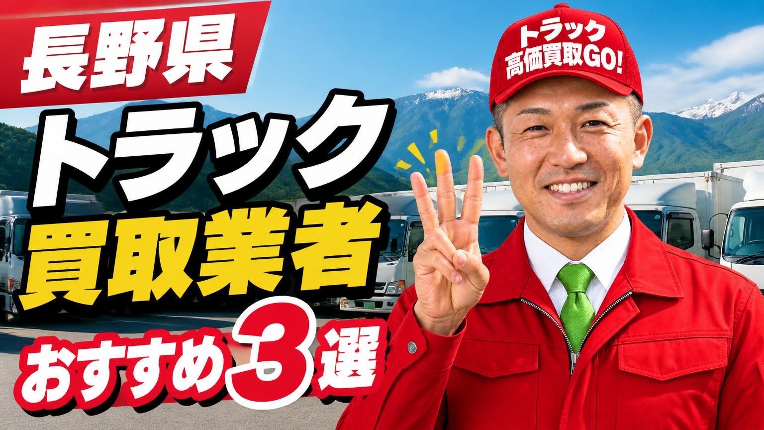 長野県トラック買取業者おすすめ3選