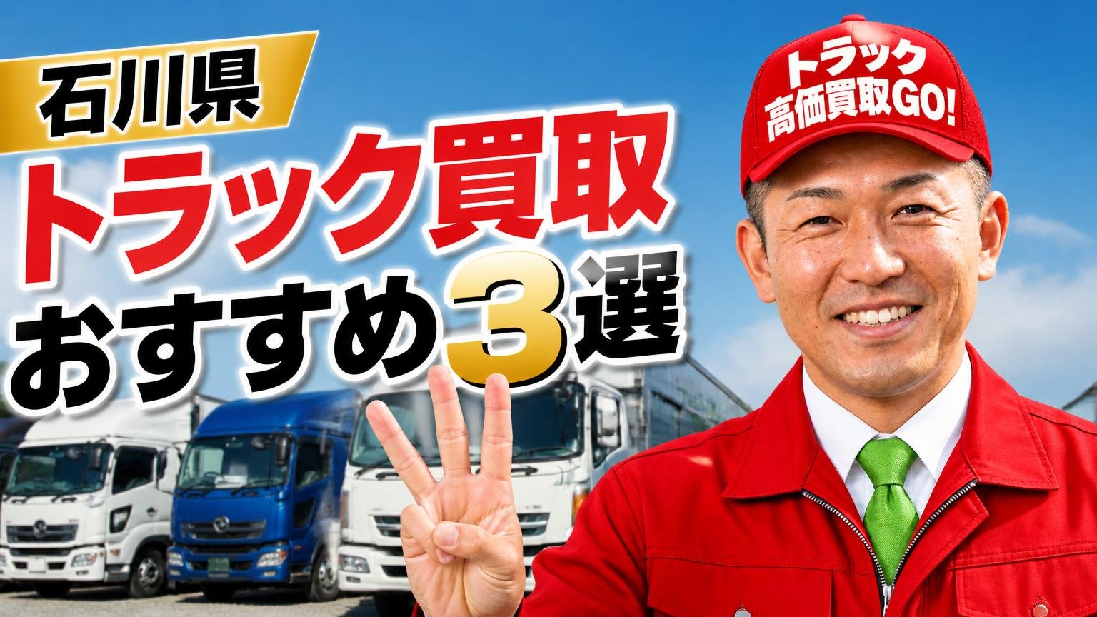 石川県トラック買取業者おすすめ3選