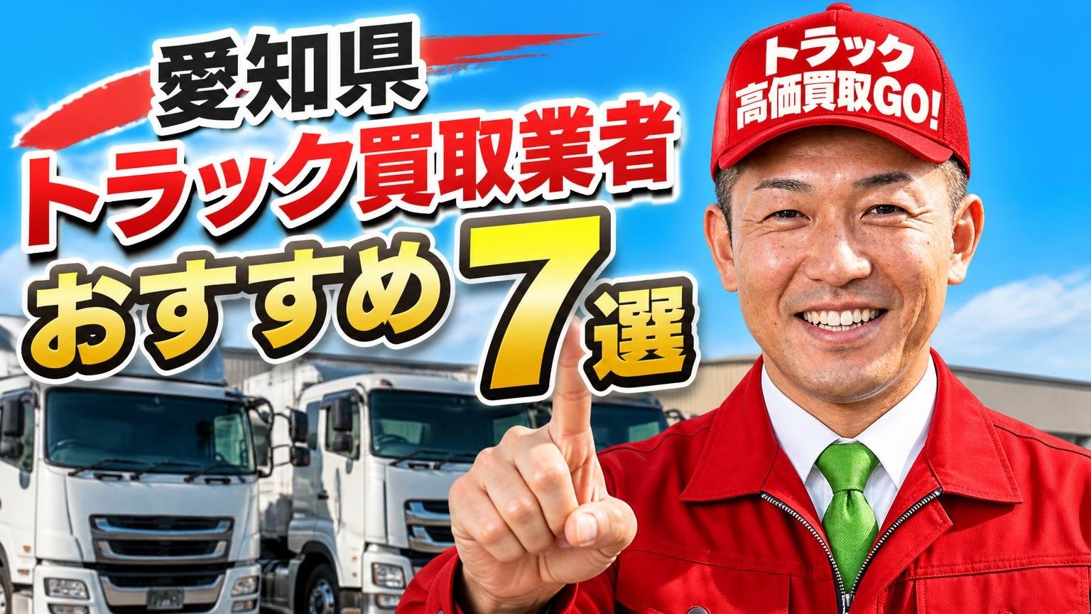 愛知県トラック買取業者おすすめ7選