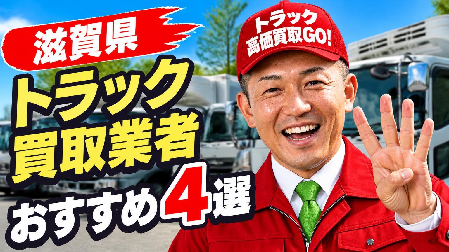 滋賀県トラック買取業者おすすめ4選