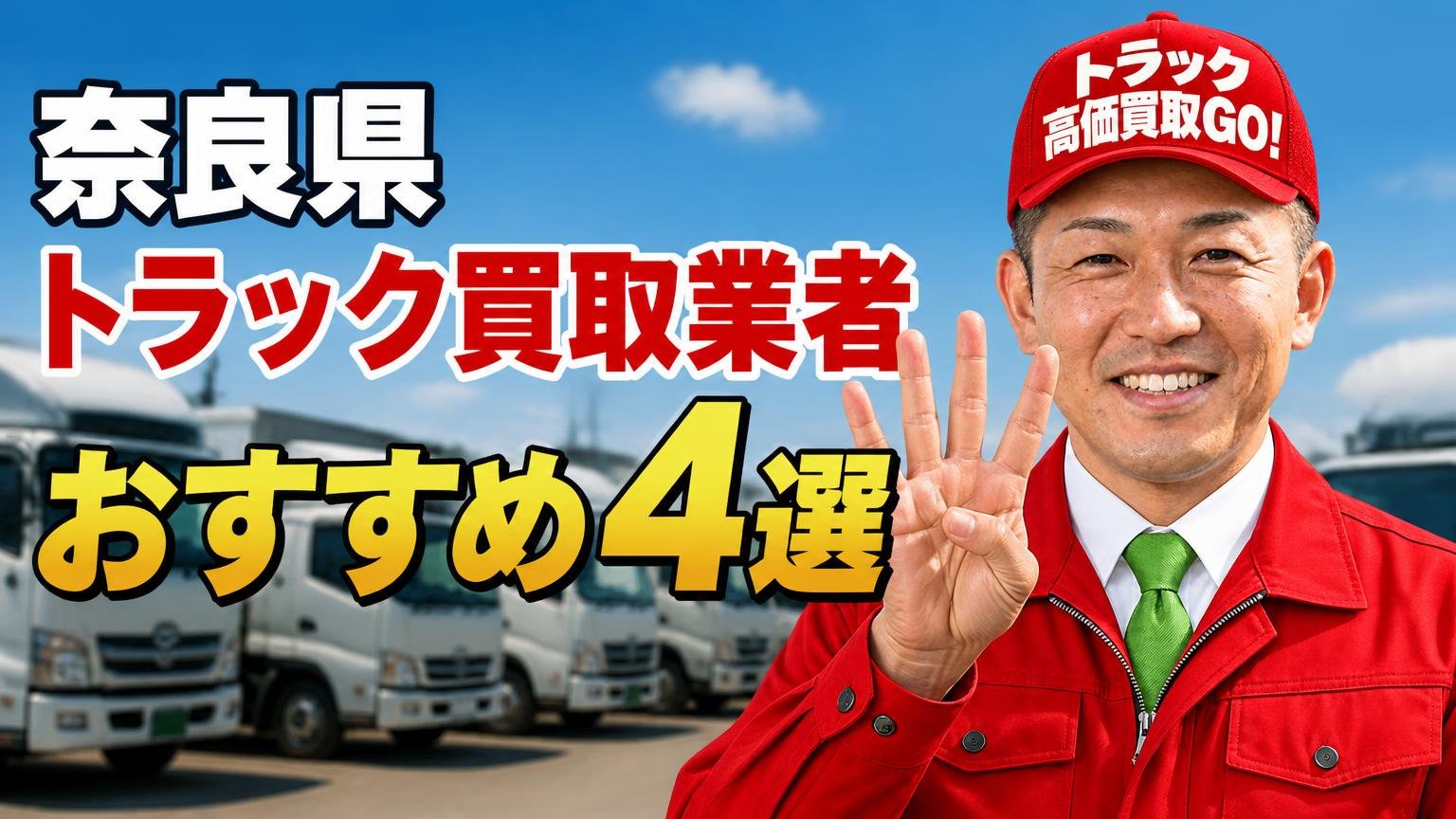 奈良県トラック買取業者おすすめ4選