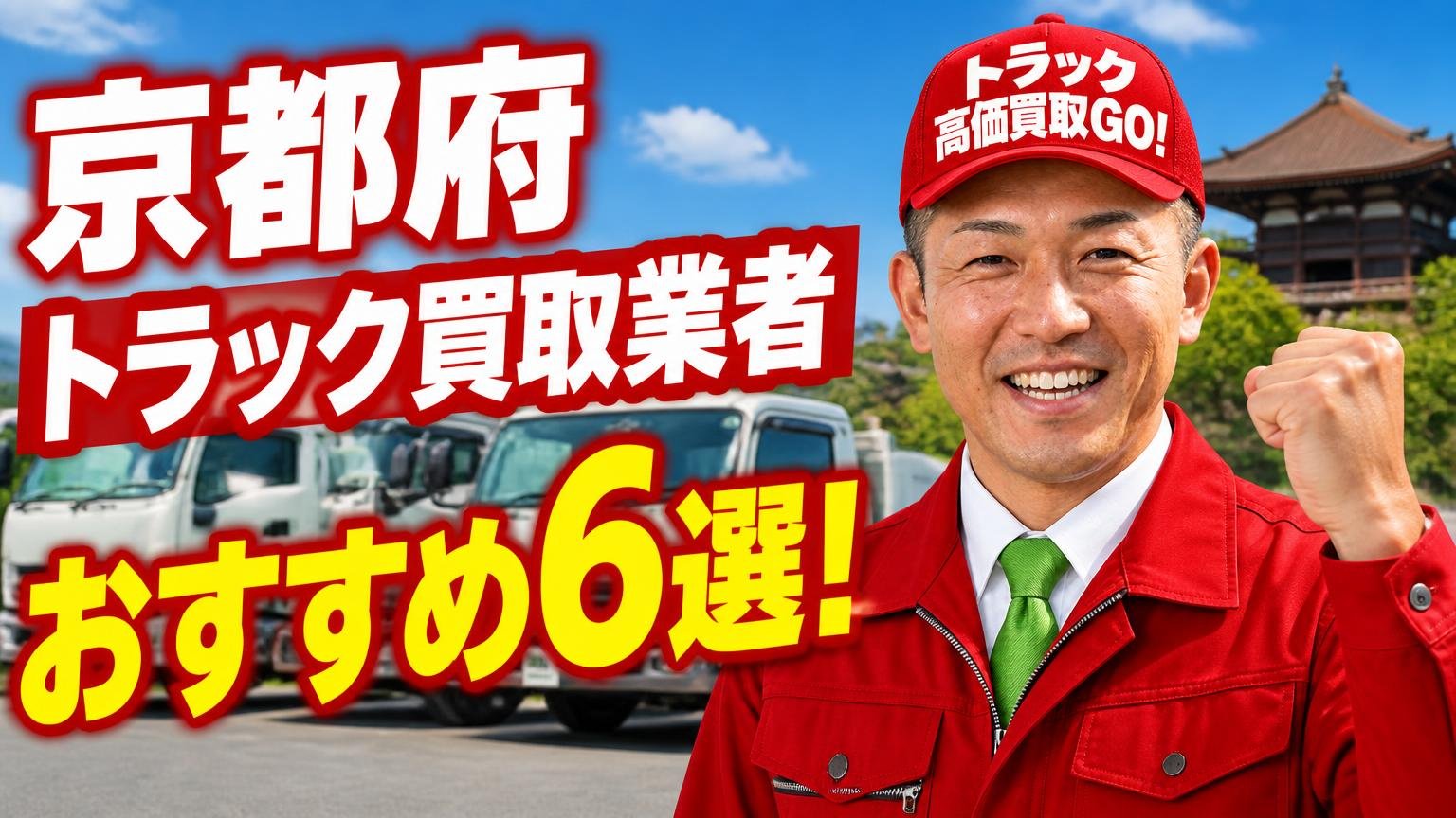 京都府トラック買取業者おすすめ6選