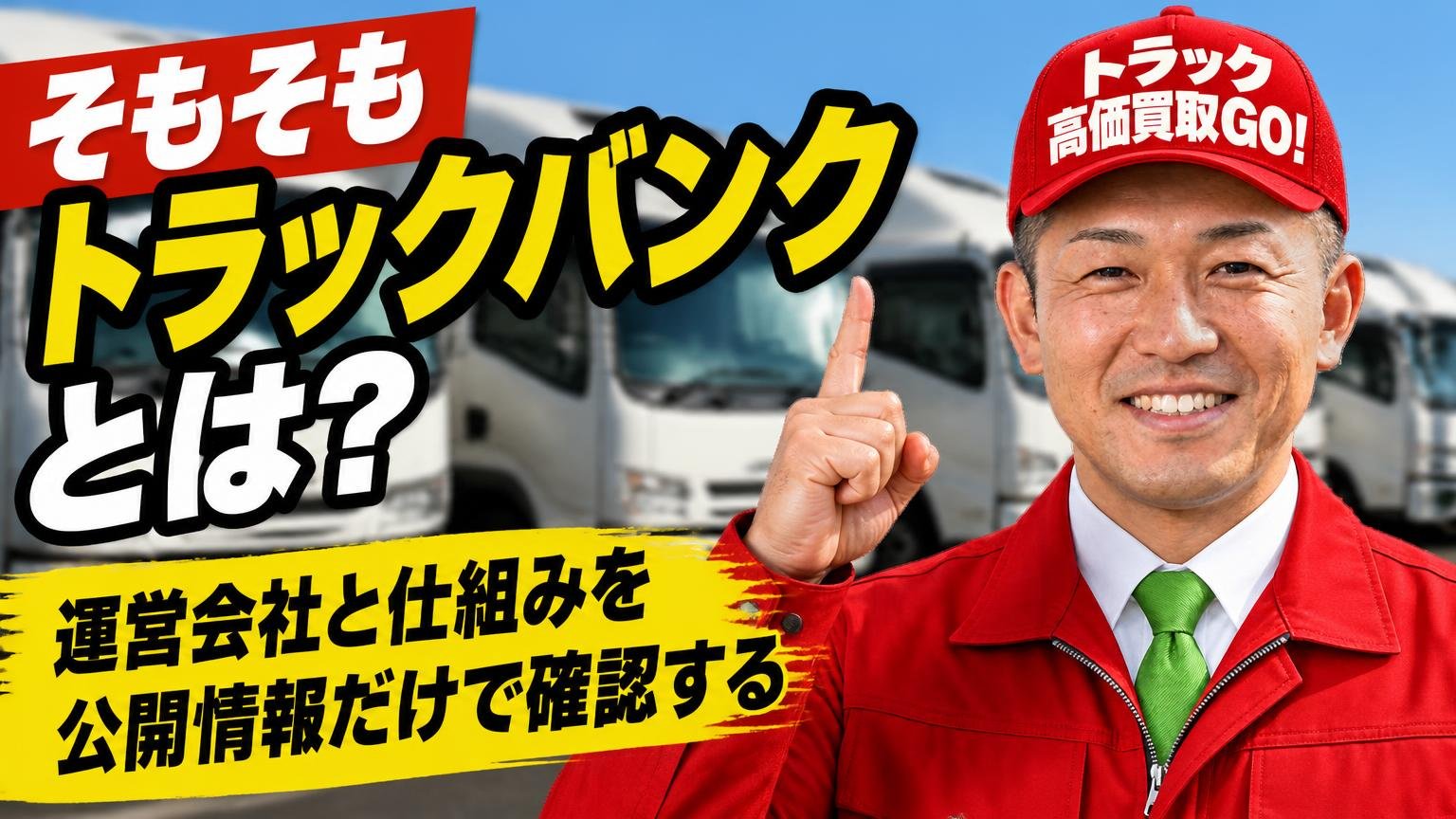 そもそもトラックバンクとは?運営会社と仕組みを公開情報だけで確認する