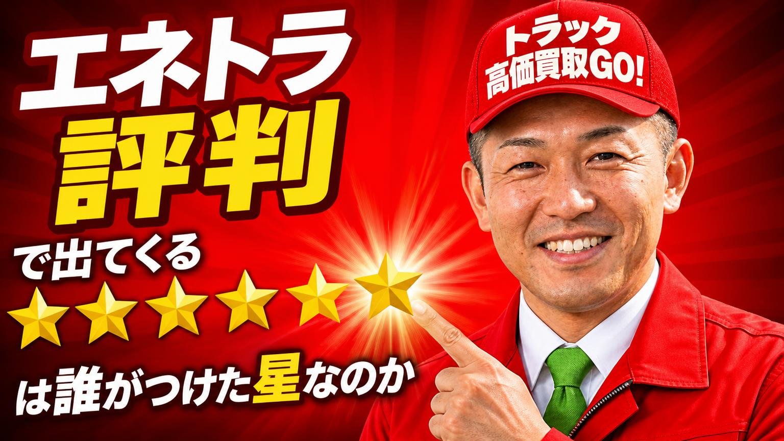 「エネトラ 評判」で出てくる★は、誰がつけた星なのか