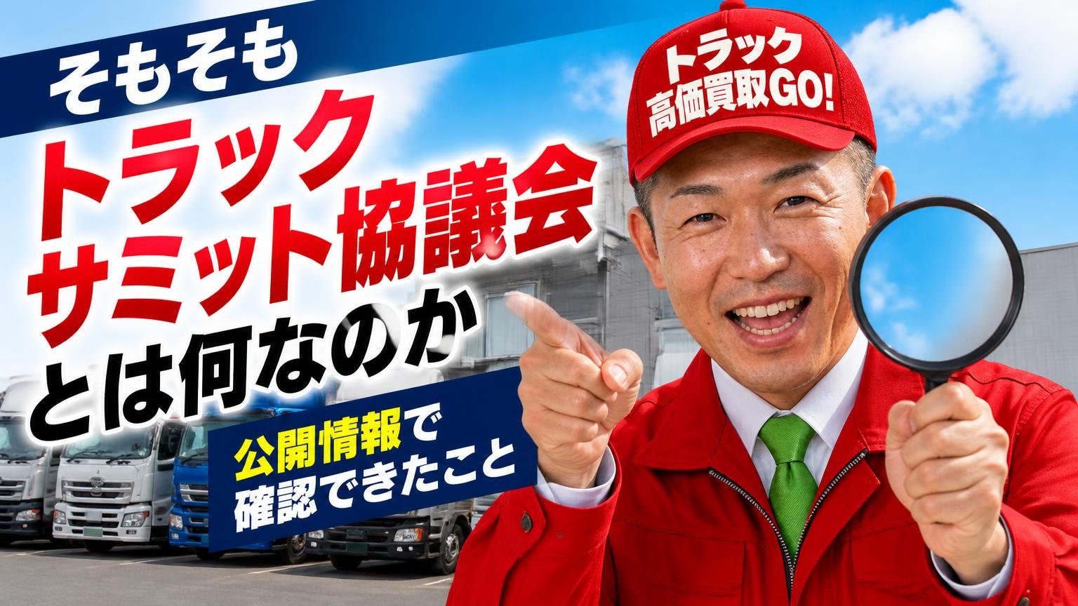 そもそもトラックサミット協議会とは何なのか【公開情報で確認できたこと】