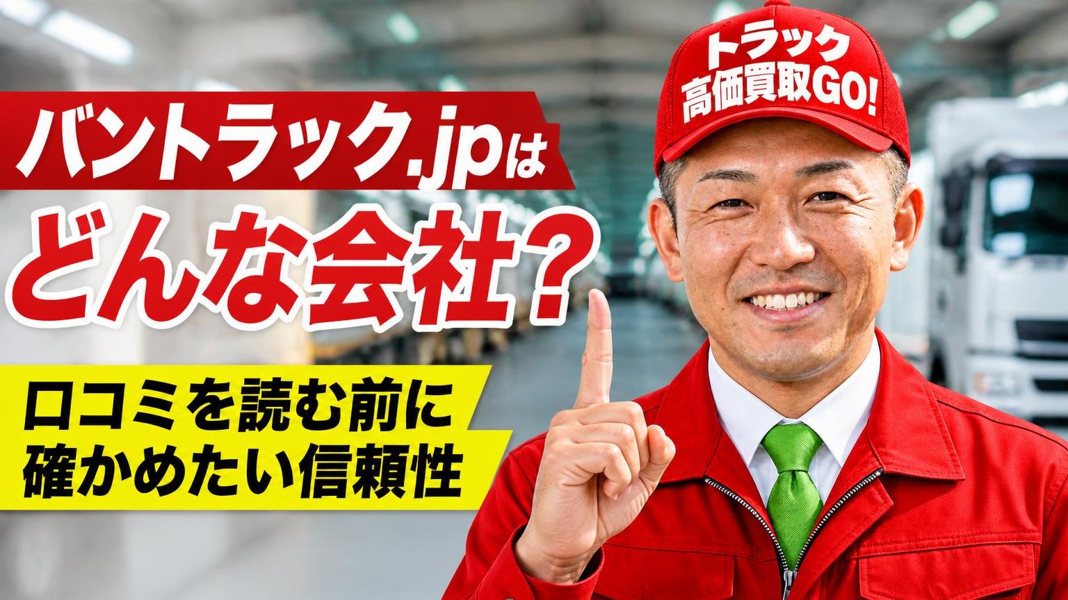 バントラック.jpはどんな会社?口コミを読む前に確かめたい信頼性