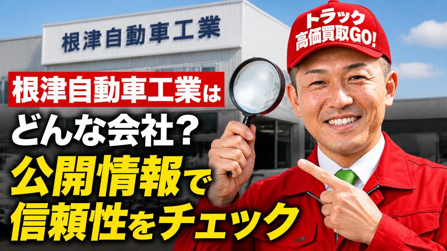 根津自動車工業はどんな会社？公開情報で信頼性をチェック