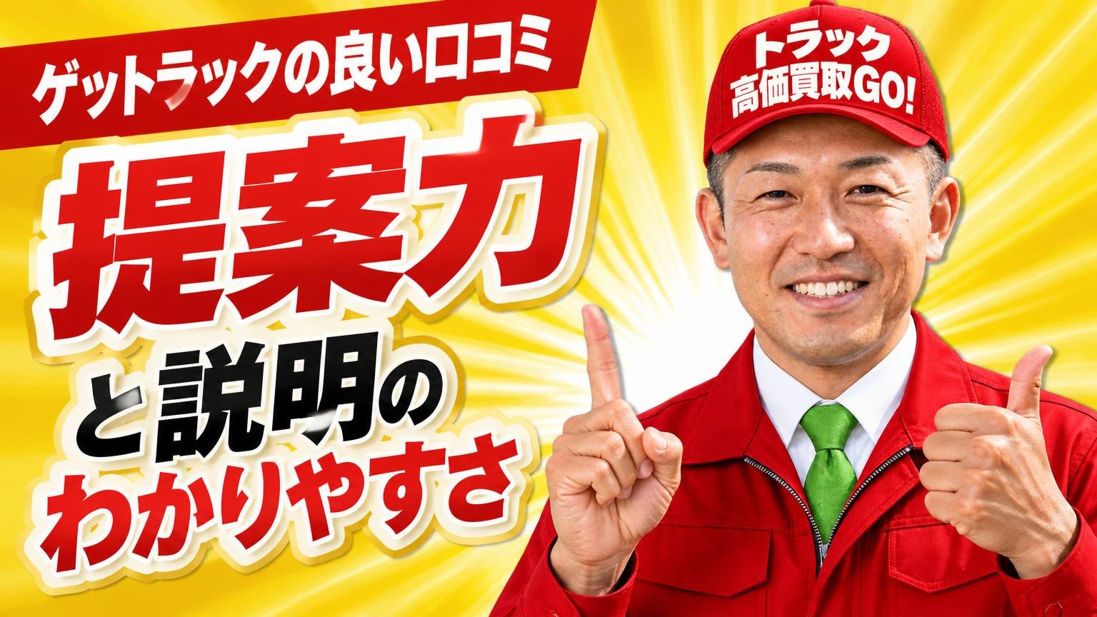 ゲットラックの良い口コミ｜評価の中心は「提案力」と「説明のわかりやすさ」