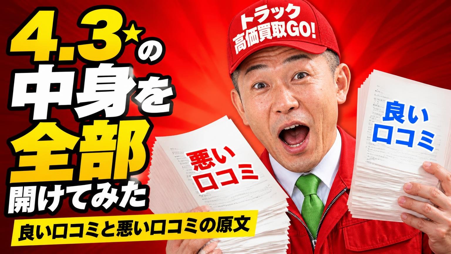 ★4.3の中身を全部開けてみた｜良い口コミと悪い口コミの原文