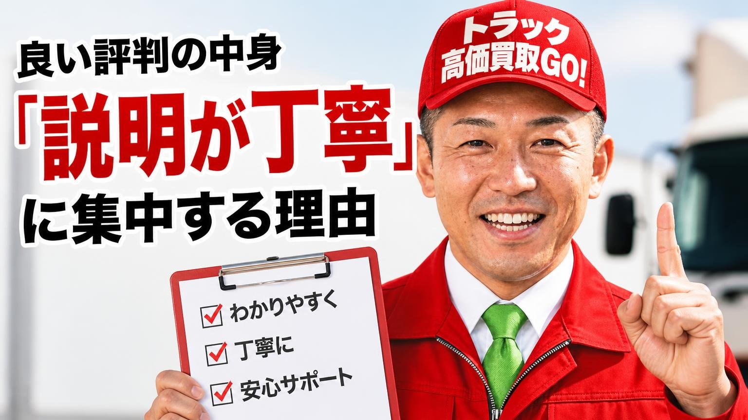 良い評判の中身|「説明が丁寧」に集中する理由