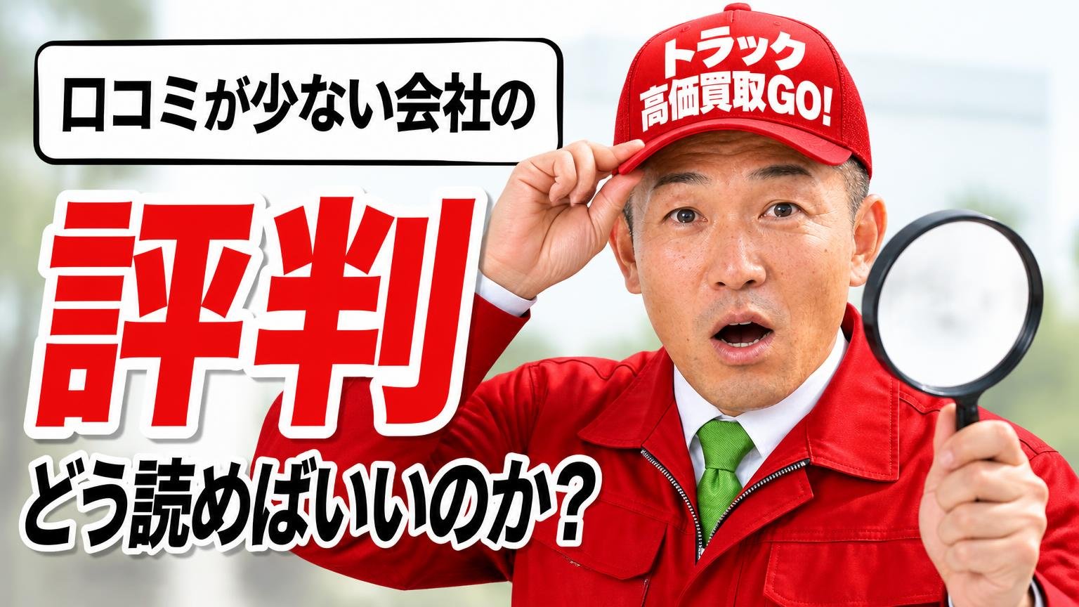 口コミが少ない会社の評判を、どう読めばいいのか