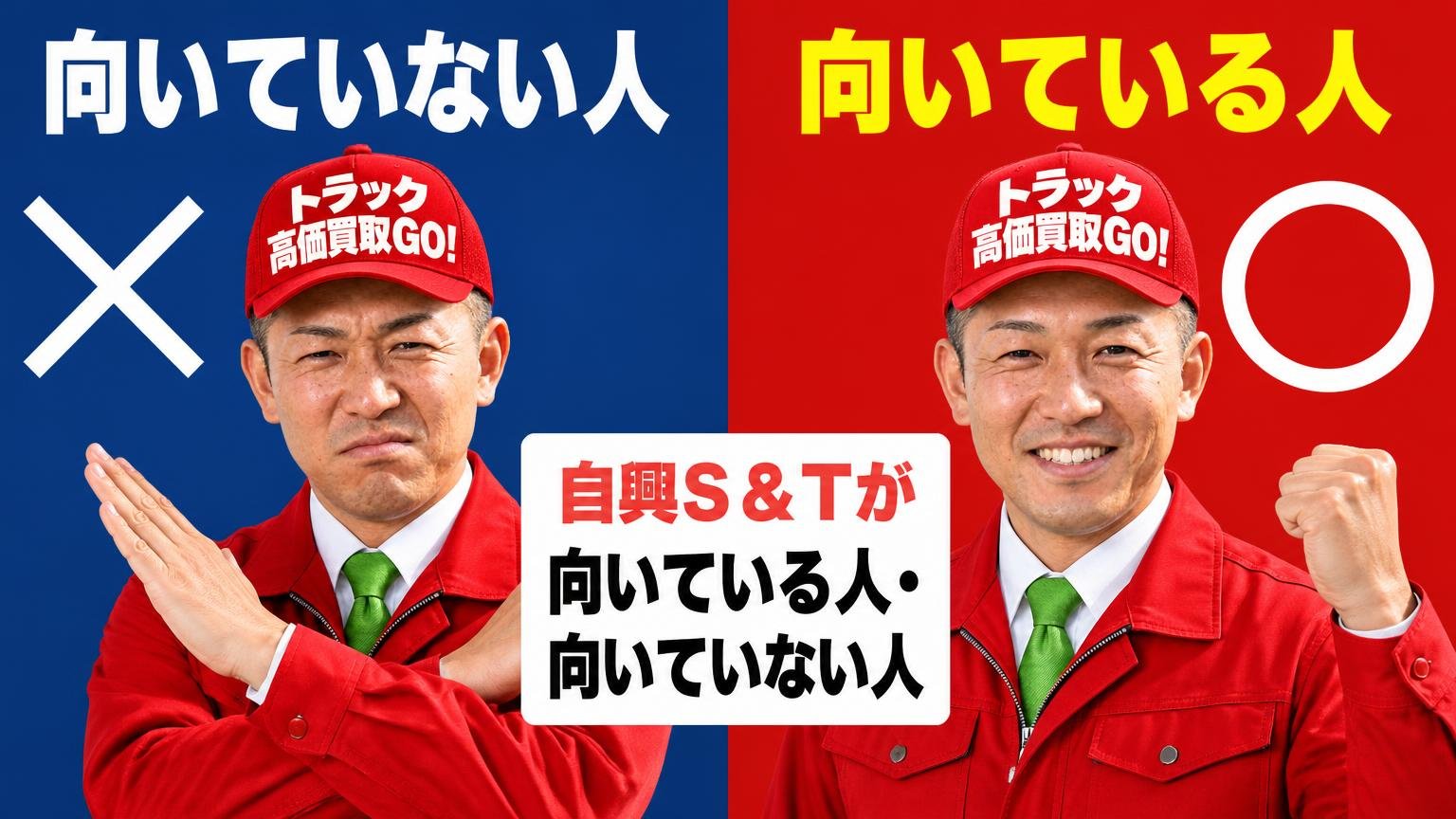 自興S&Tが向いている人・向いていない人