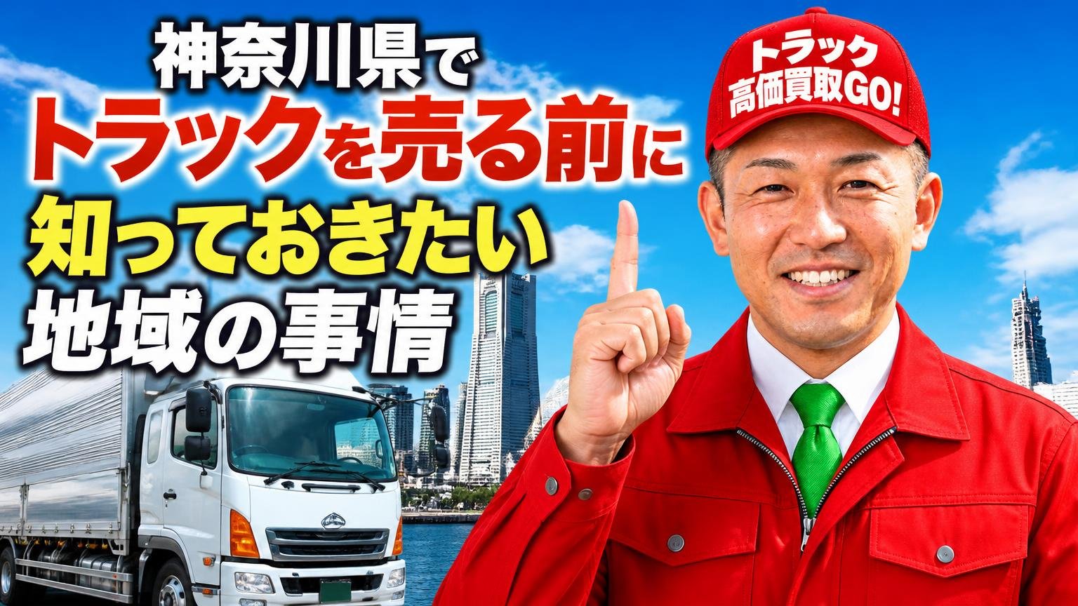神奈川県でトラックを売る前に知っておきたい地域の事情