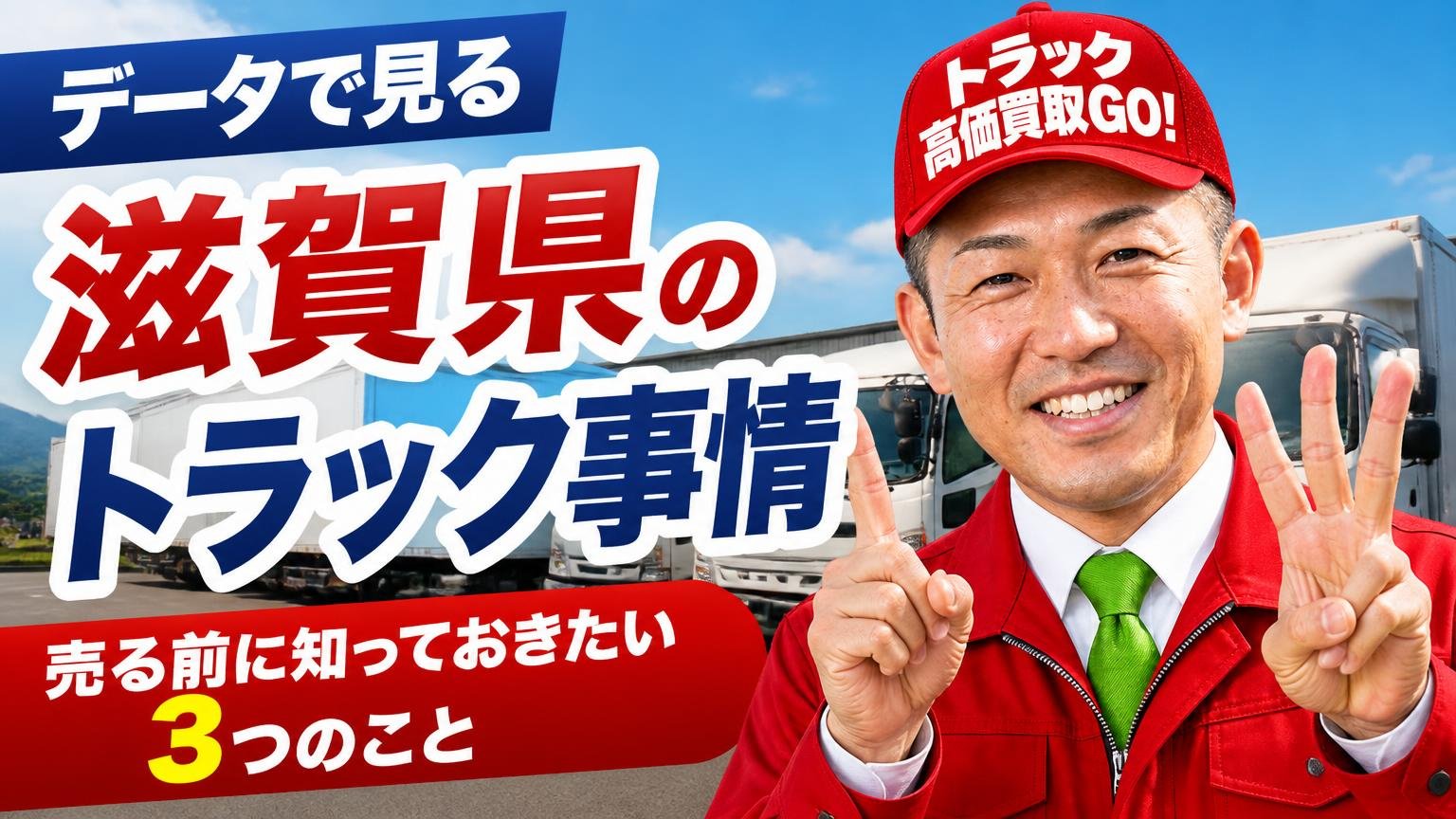 データで見る滋賀県のトラック事情|売る前に知っておきたい3つのこと