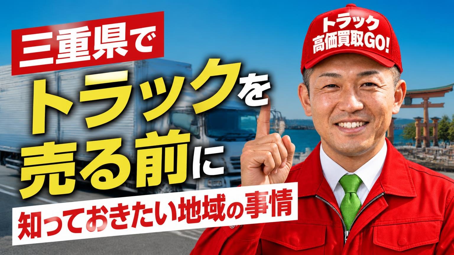 三重県でトラックを売る前に知っておきたい地域の事情