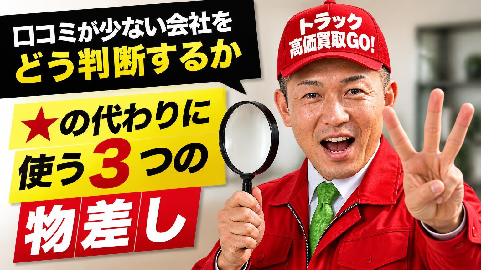 口コミが少ない会社をどう判断するか──★の代わりに使う3つの物差し