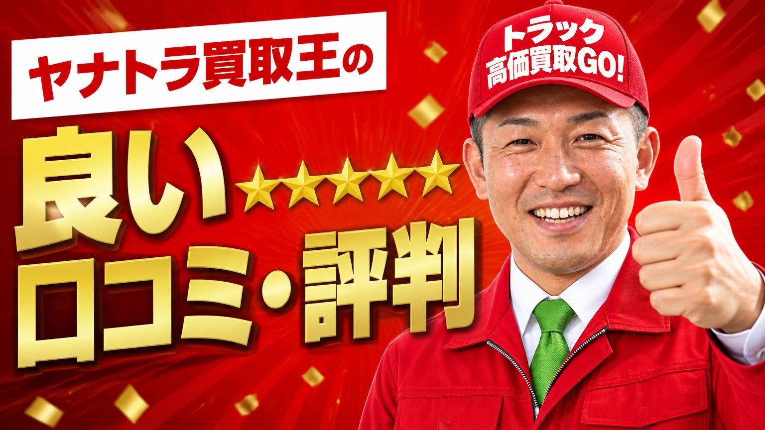 ヤナトラ買取王の良い口コミ・評判