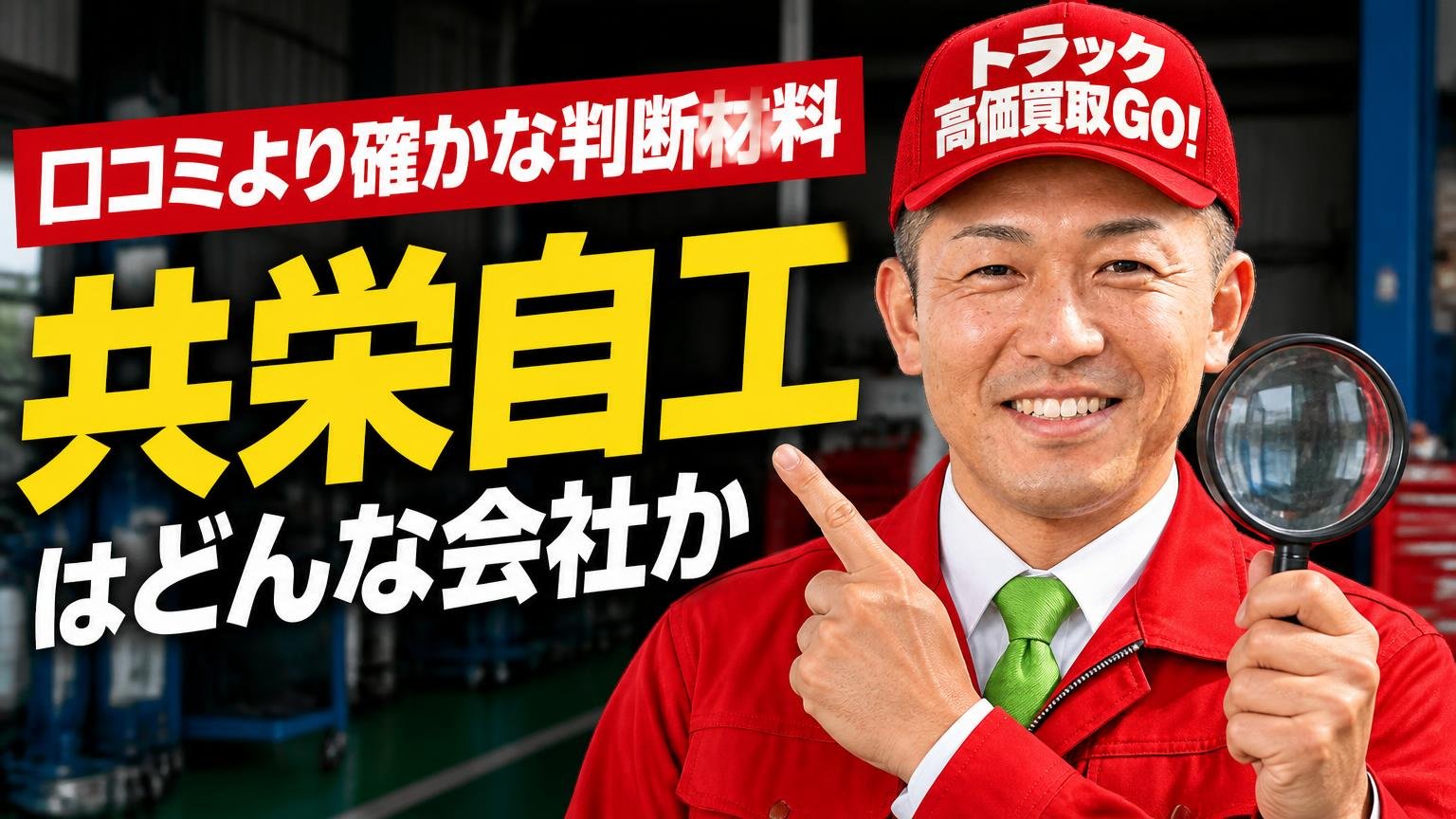 口コミより確かな判断材料|共栄自工はどんな会社か