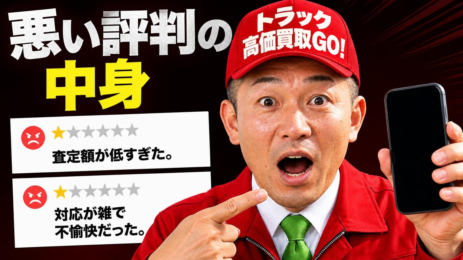 悪い評判の中身|★1の2件には何が書かれているのか