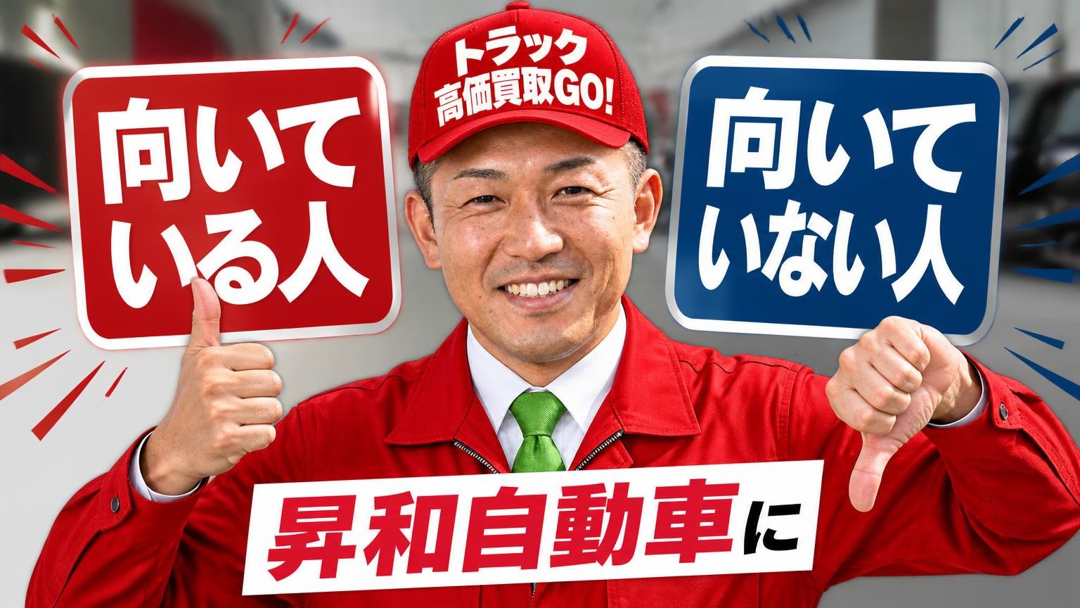 昇和自動車に向いている人・向いていない人【公開情報から判断する】