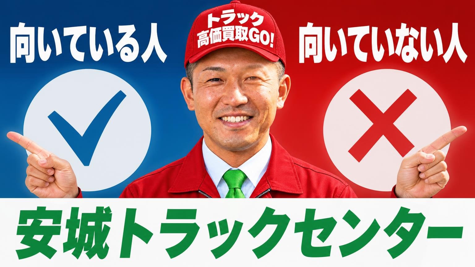 安城トラックセンターが向いている人・向いていない人