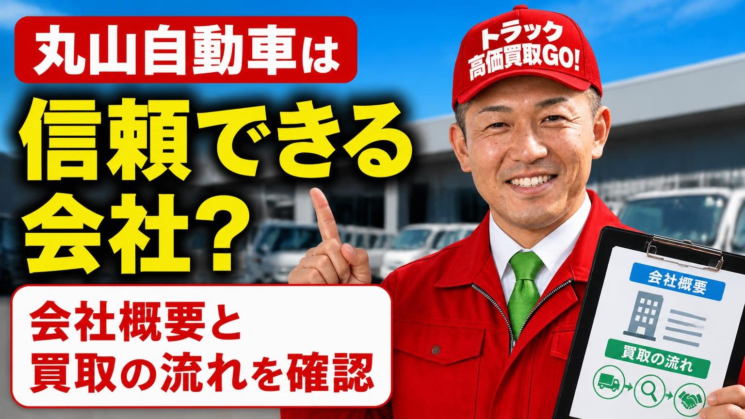 丸山自動車は信頼できる会社?会社概要と買取の流れを確認