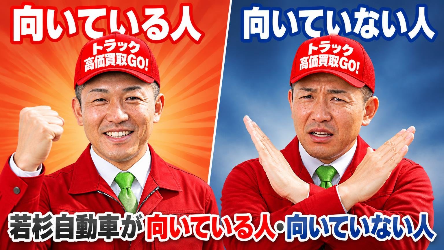 若杉自動車が向いている人・向いていない人