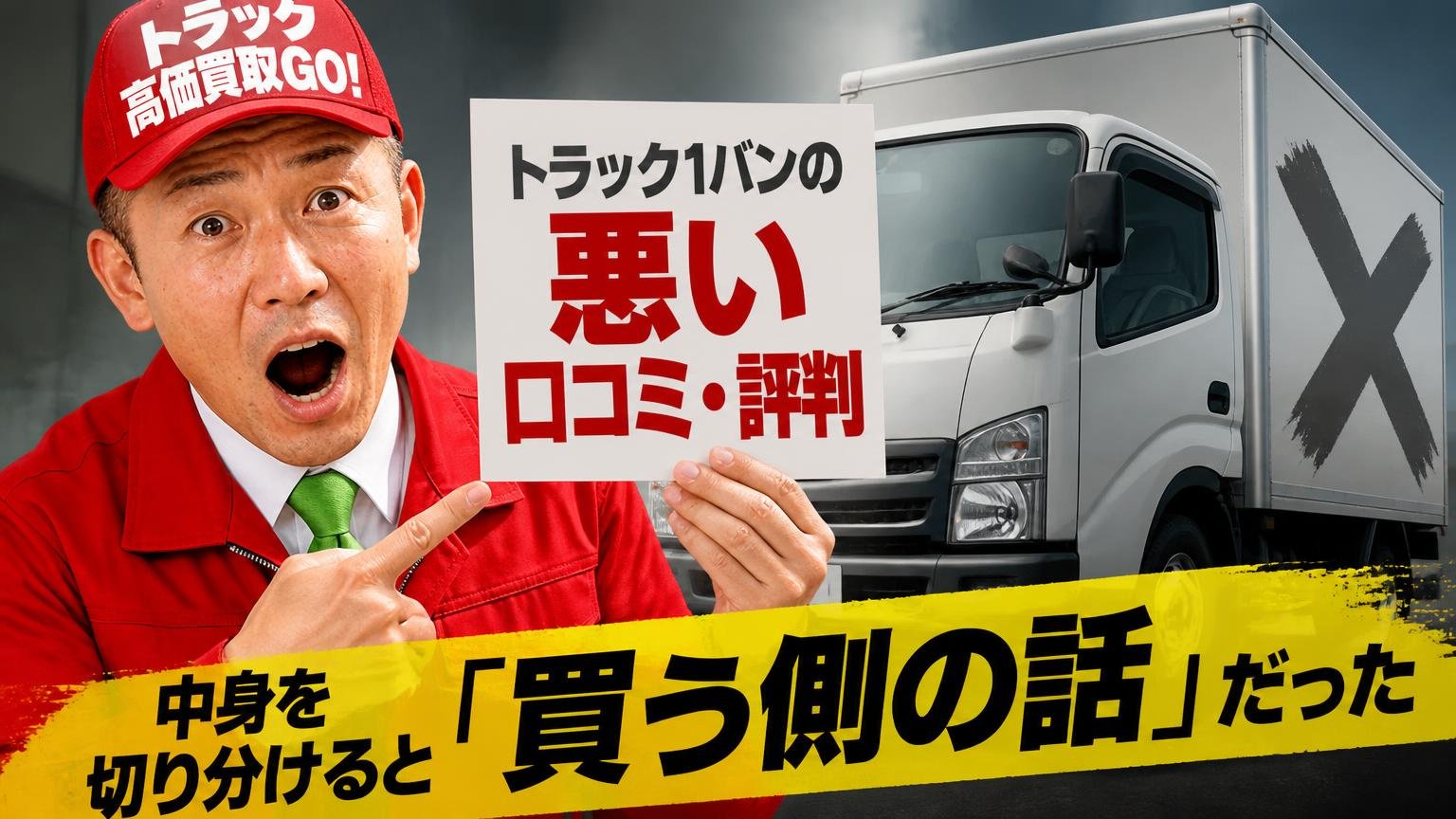 トラック1バンの悪い口コミ・評判|中身を切り分けると「買う側の話」だった