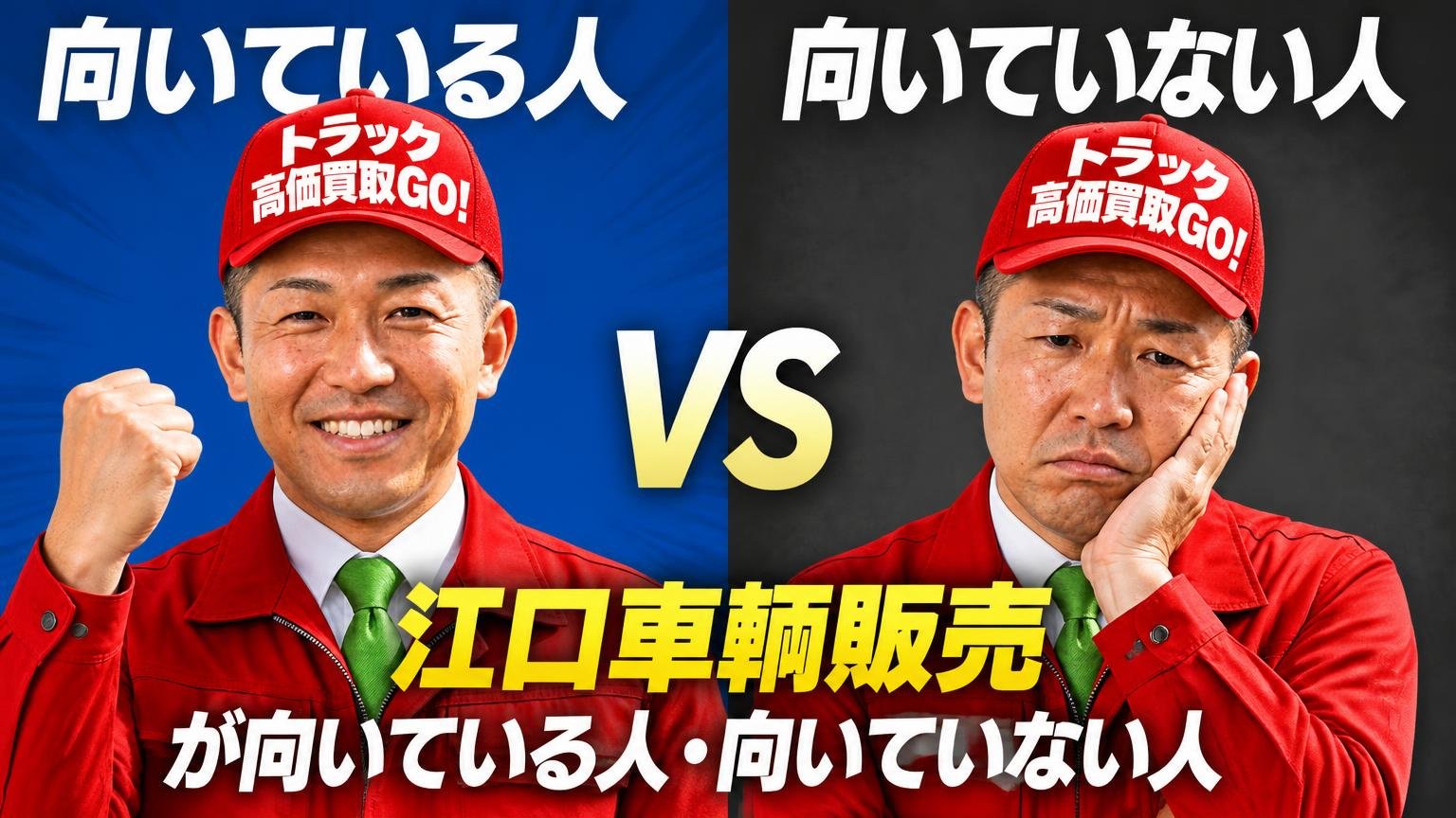 江口車輌販売が向いている人・向いていない人