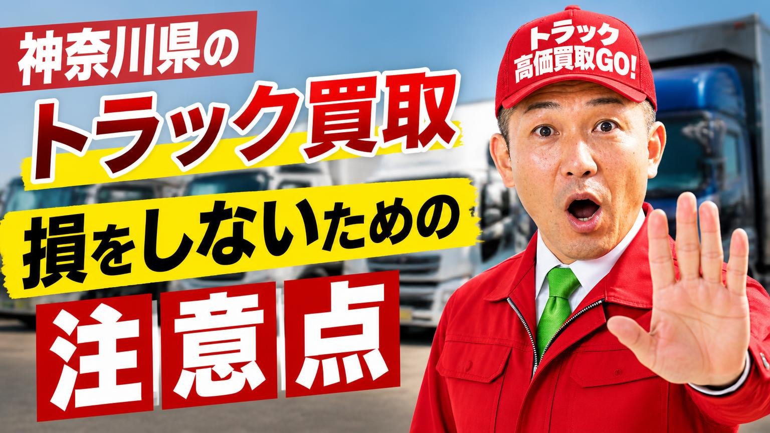 神奈川県のトラック買取で損をしないための注意点
