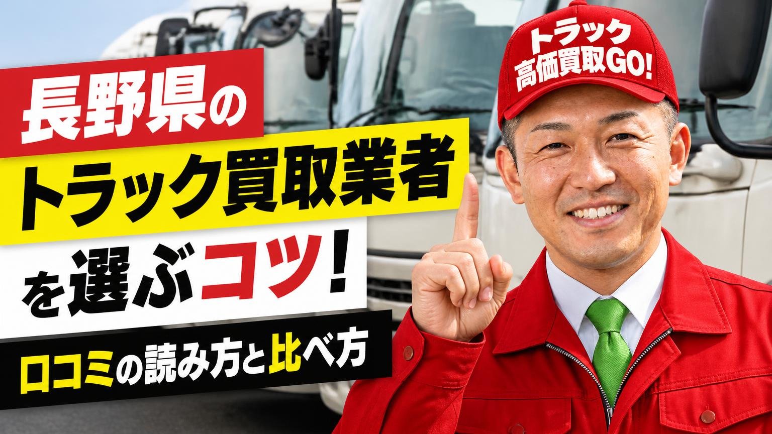 長野県のトラック買取業者を選ぶコツ｜口コミの読み方と比べ方