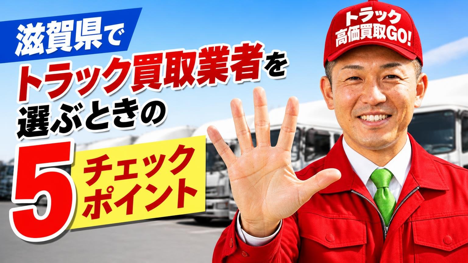 滋賀県でトラック買取業者を選ぶときの5つのチェックポイント