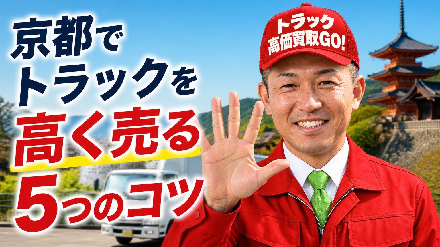 京都でトラックを高く売るための5つのコツ