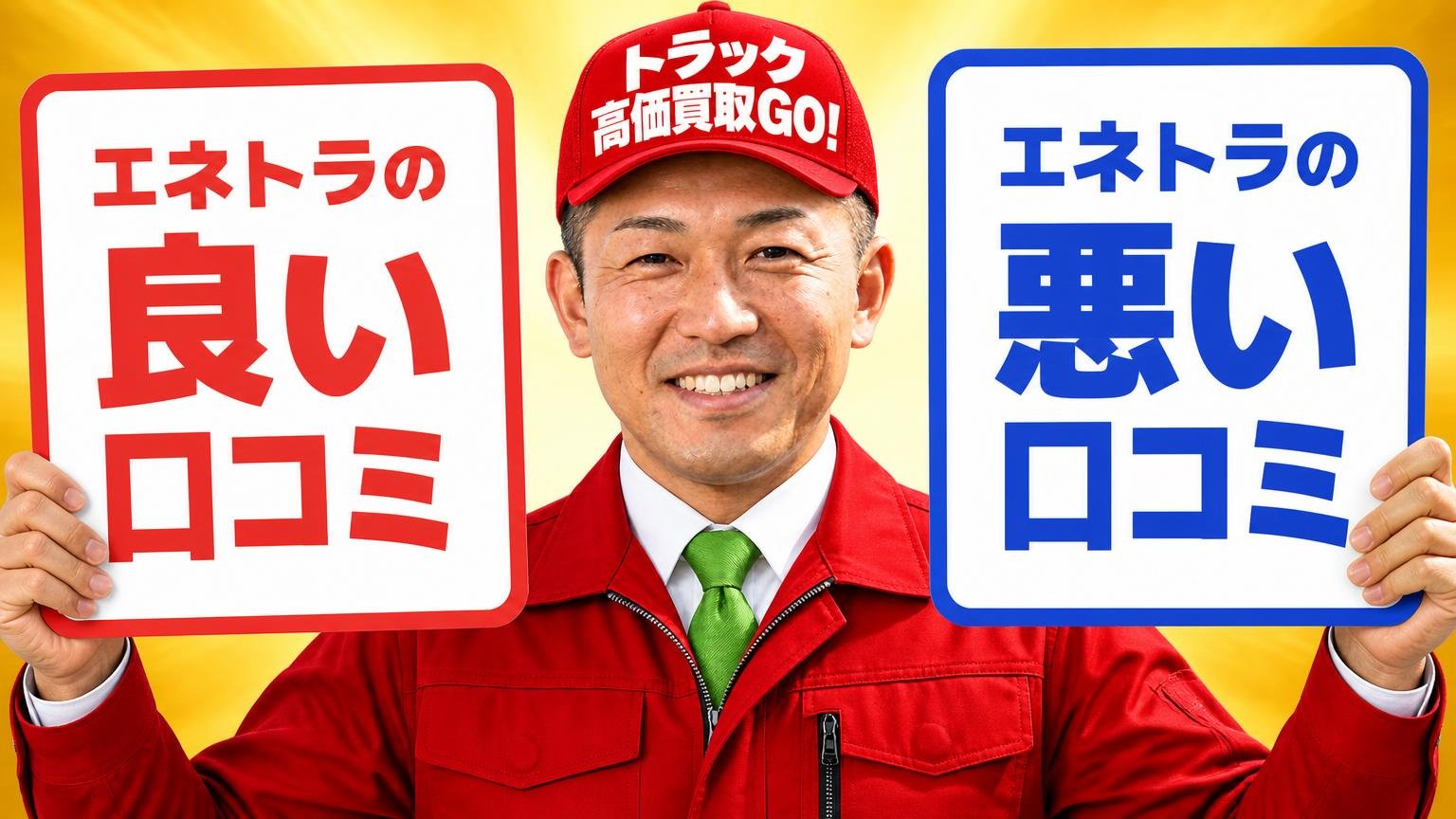 エネトラの良い口コミ・悪い口コミを、両方そのまま並べてみる