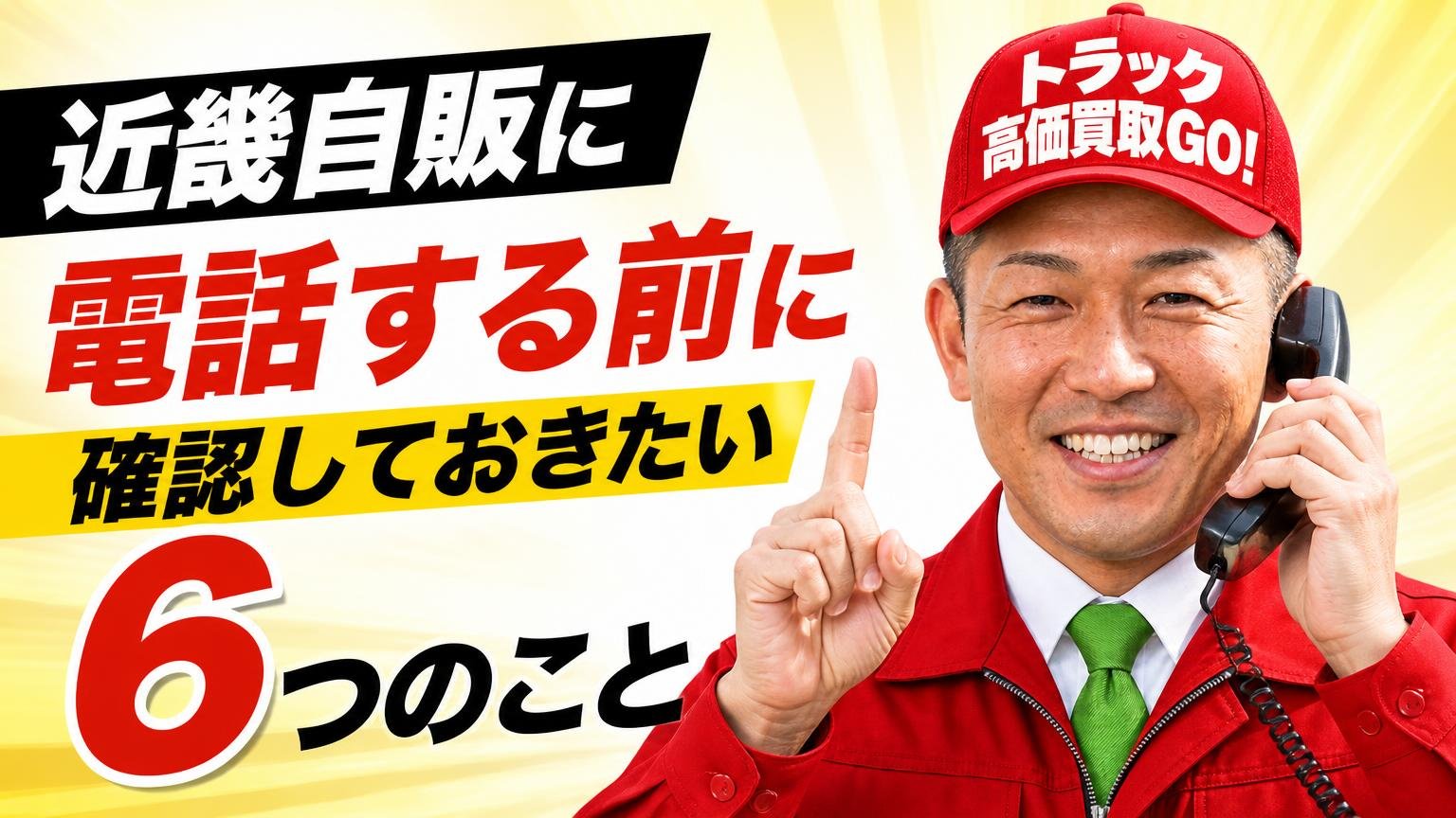 近畿自販に電話する前に確認しておきたい6つのこと
