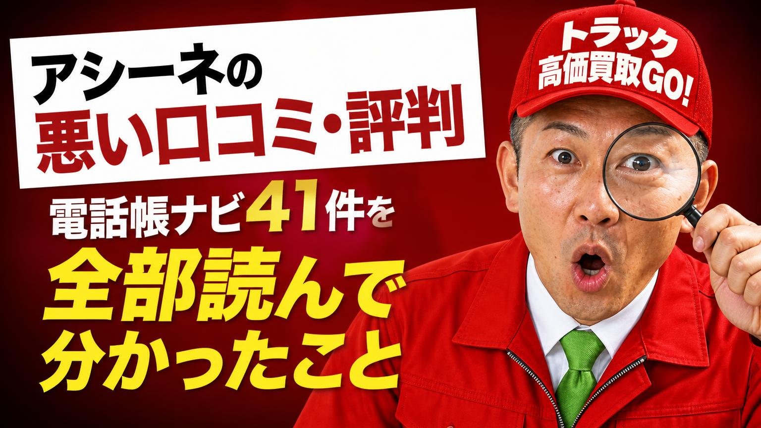 アシーネの悪い口コミ・評判|電話帳ナビ41件を全部読んで分かったこと