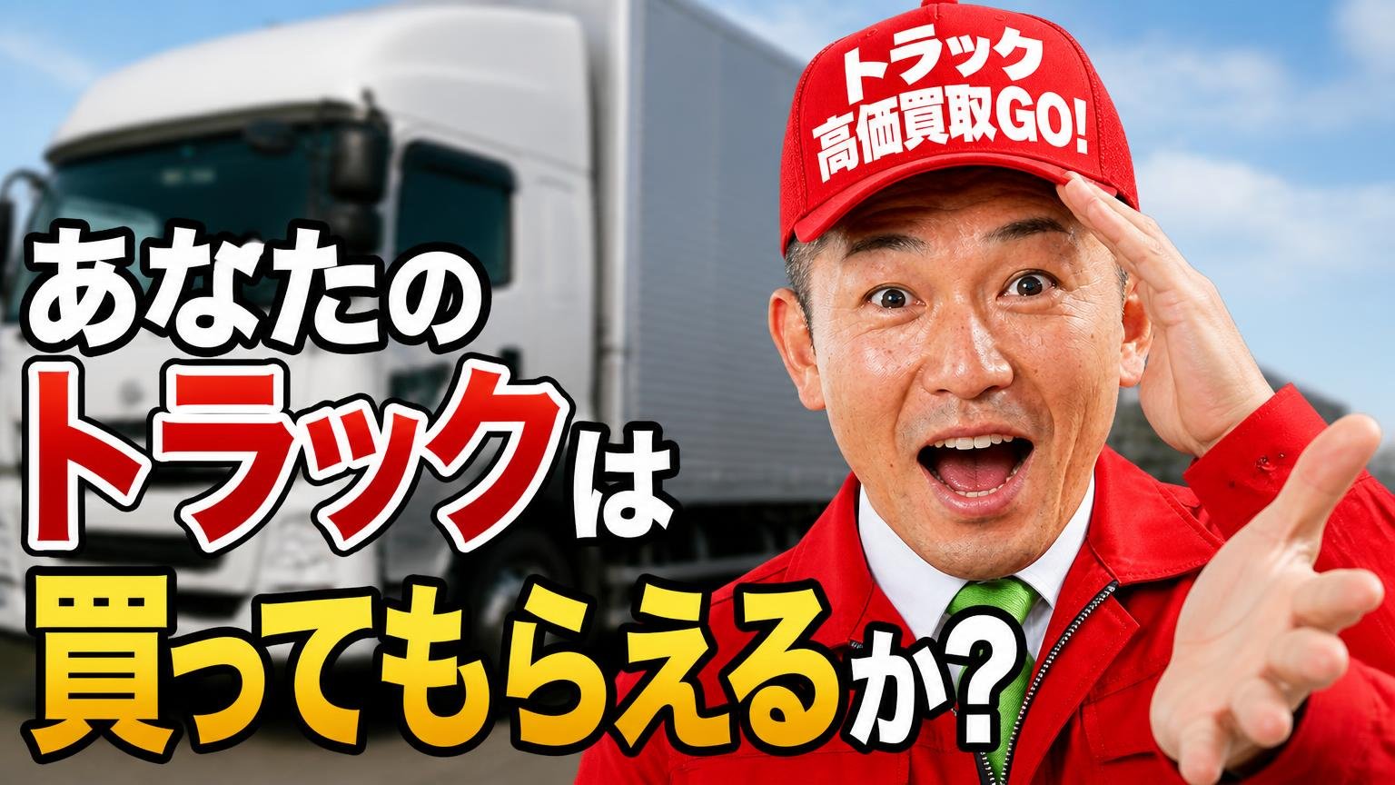あなたのトラックはカネタニに買ってもらえるのか