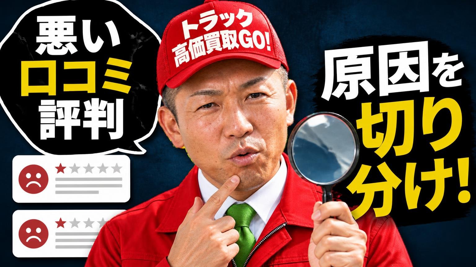 パークトラックの悪い口コミ・評判と、その原因の切り分け